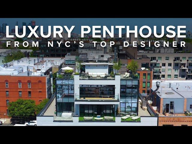 Explore this Stylish Penthouse from New York City's Top Designer - DroneHub