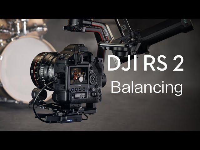 DJI RS 2 | How to Perfectly Balance Your Gimbal With Few Steps