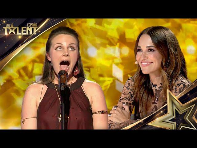 Sings LYRIC in an INNOVATIVE way and gets the GOLDEN BUZZER | Auditions 4 | Spain's Got Talent 2024