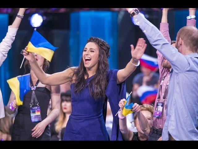 Украина лучшая! Ukraine wins with Jamala and her song 1944.