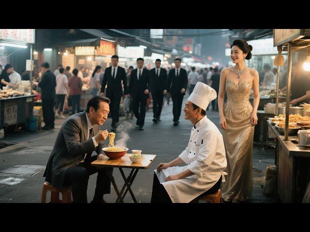 A street vendor cures the chairman’s anorexia with a bowl of noodles, and marries his granddaughter!