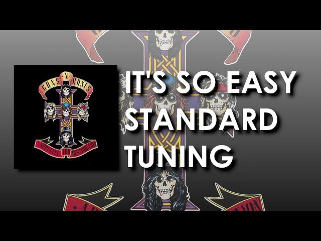 It's So Easy - Standard Tuning - Guns n' Roses