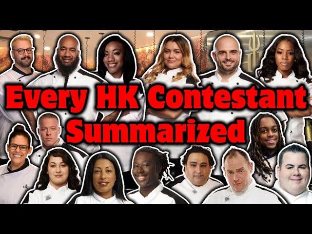 EVERY Hell's Kitchen Contestant Summarized In 30 Minutes!!