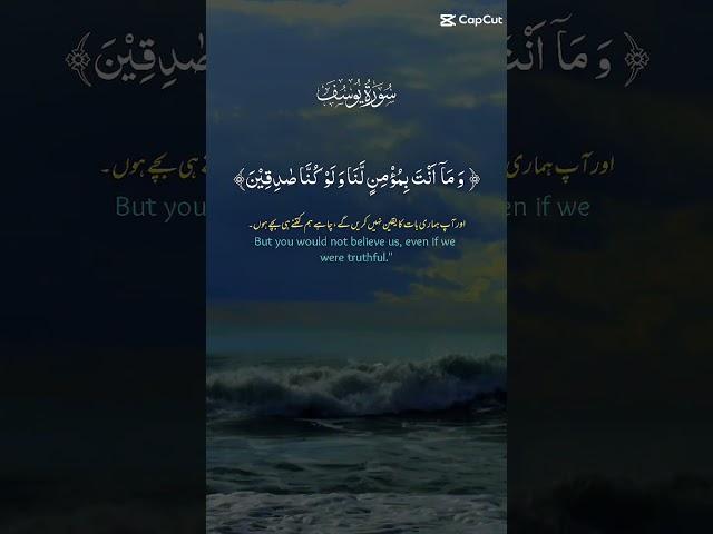 Surah Yusuf  - Emotional Quran Recitation