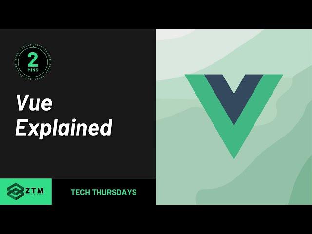 What is Vue.js? | Vue.js Explained in 2 Minutes For BEGINNERS.