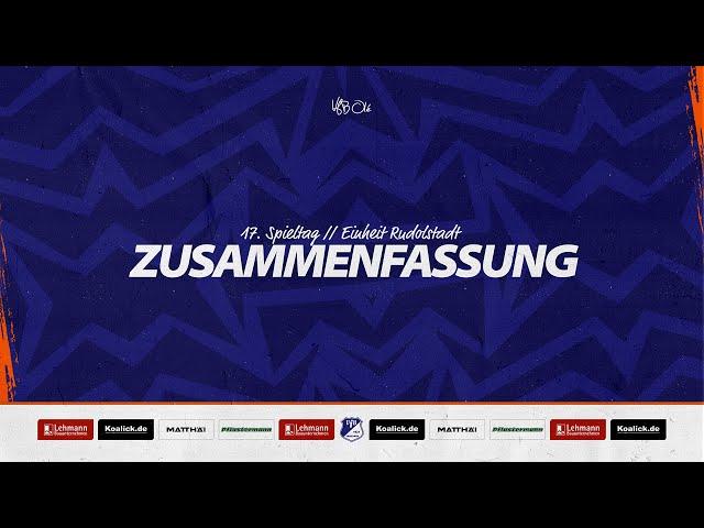 17. Spieltag Oberliga Süd VfB 1921 Krieschow // FC Einheit Rudolstadt 2024/25 - Endstand 3:1