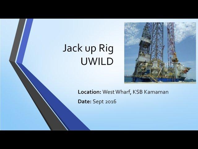 Jack Up Rig - UWILD and Special Periodic Survey #1