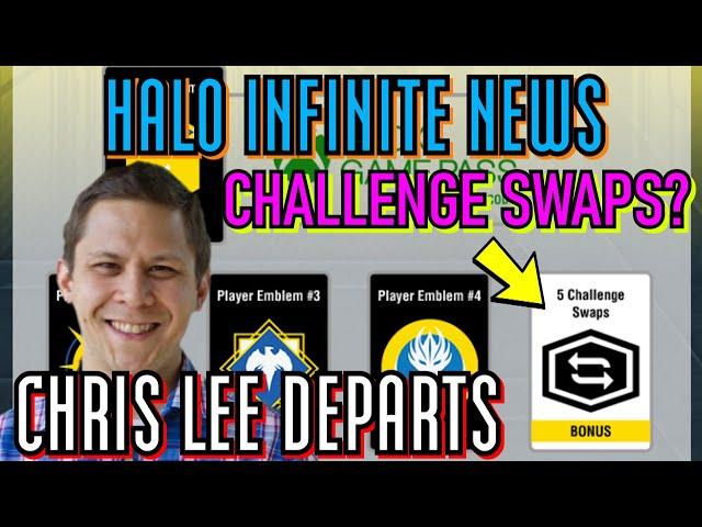 HALO INFINITE NEWS - Project Lead Chris Lee DEPARTS, New Promo: Challenge Swaps!?