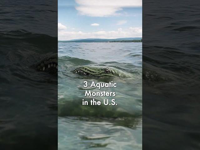 3 lake monster sightings! Sea serpents!