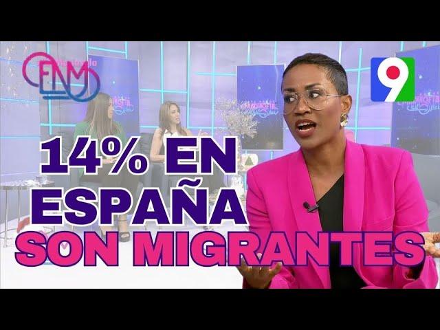 Neyvi Tolentino: “Actualmente el 14% de la población que hay en España es de migrantes” | ENM