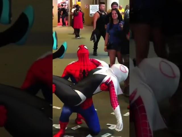 Spider-Man can’t save Spider-Gwen!!  #Shorts