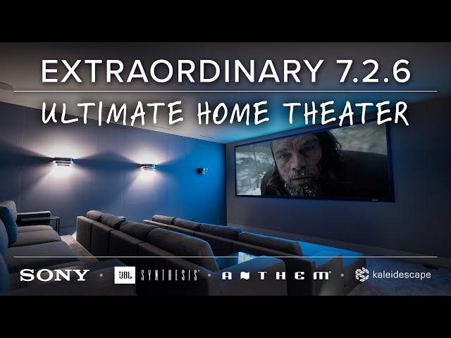 EXTRAORDINARY 7.2.6 Home Theater Tour! The ULTIMATE Movie Watching Experience.. In Your Own House! 