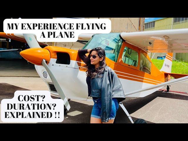 Being a pilot for a day ️‍️ | Learning to fly