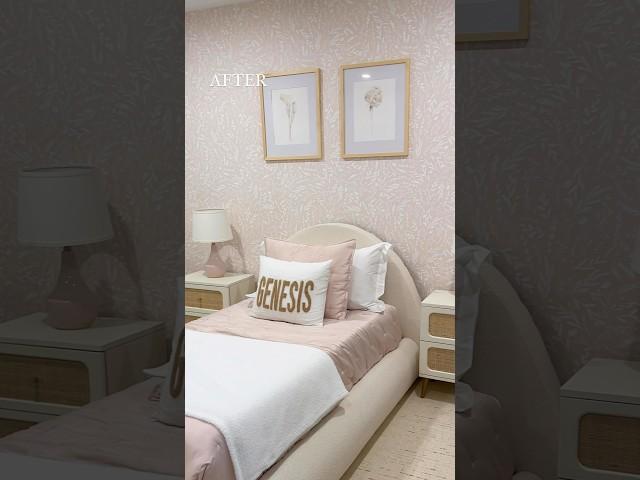 Project No. 101 | Closer Look #girlsbedroomdesign #kidsroomdesign #homeinteriorinspo  #girlsroom