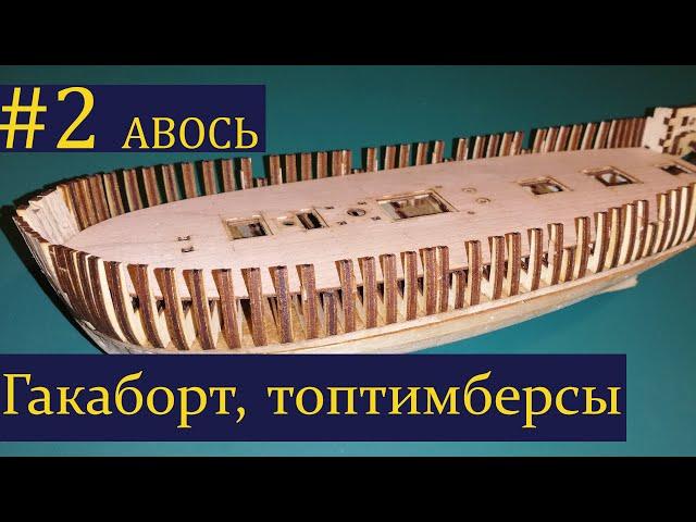 Тендер Авось ► 2 Выпуск. Моделизм. (Сборка парусника из дерева)