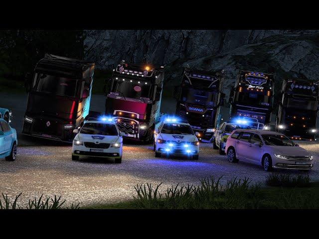 TruckersMP Game Moderator | Police Patrol in C-D #3