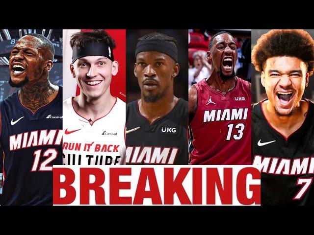 Miami Heat LIVE Show, NBA TRADE RUMORS, Run it BACK, Starting Lineup Changes + More!!