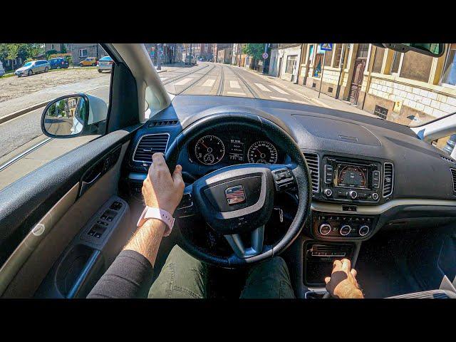 2014 Seat Alhambra [2.0 TDI 140 HP] | POV Test Drive #799 Joe Black