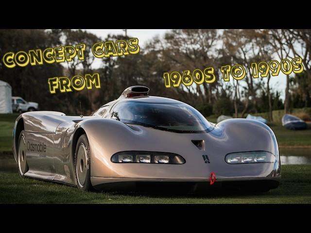 Eye-Catching and Forgotten Concept Cars from 60s to 90s