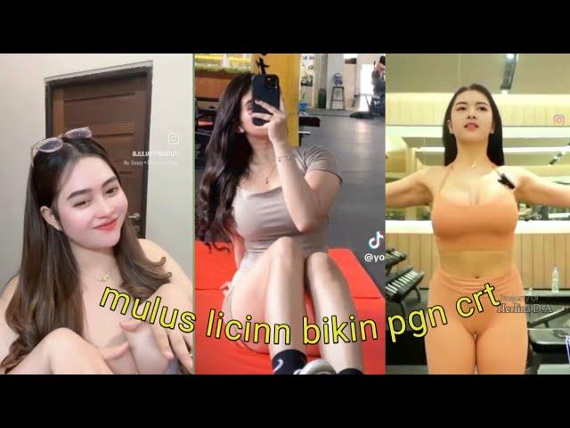 asupan goyang tiktok!!cewe mulus ada huruf w