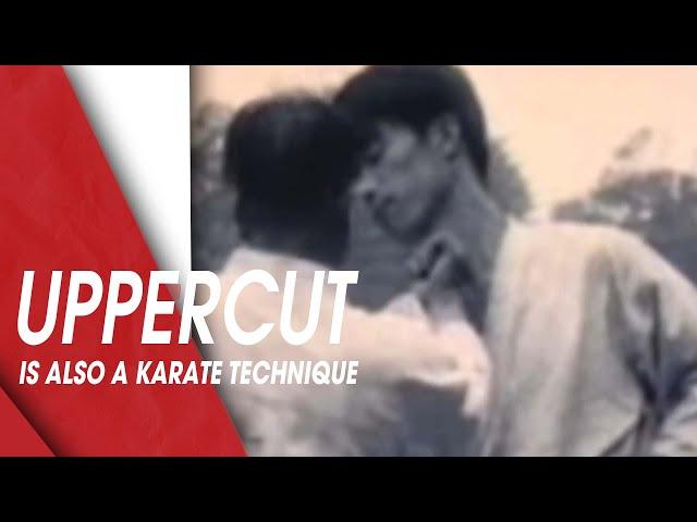 Uppercut Urazuki is a Karate technique. Did you know that?