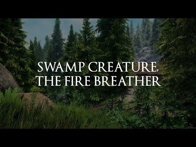 SWAMP CREATURE, THE FIRE BREATHER (Lyric Video)