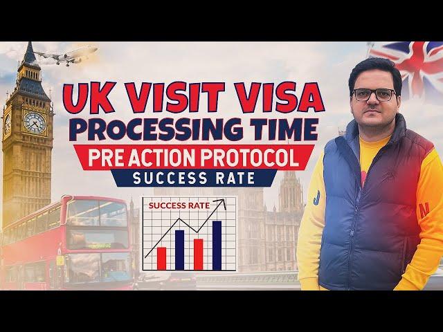 Uk visit visa in 2025 | Processing time | Visa Ratio|  Pre action protocol uk visa #ukvisitorvisa