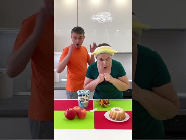 Smoothie challenge! How Ksyu tried to cheat Alex