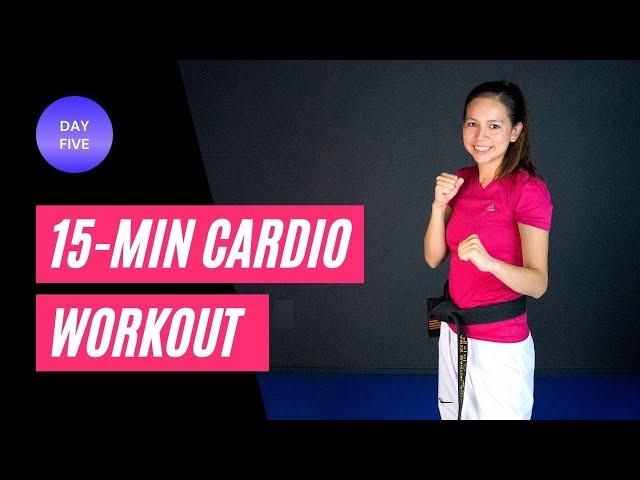 TKD Cardio Follow-Along Workout | July Workout Challenge Day 5