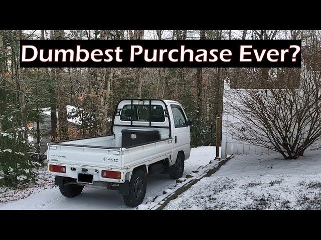 1998 Honda Acty 4X4 Mini Truck - This Could Be The Dumbest Purchase Ever!