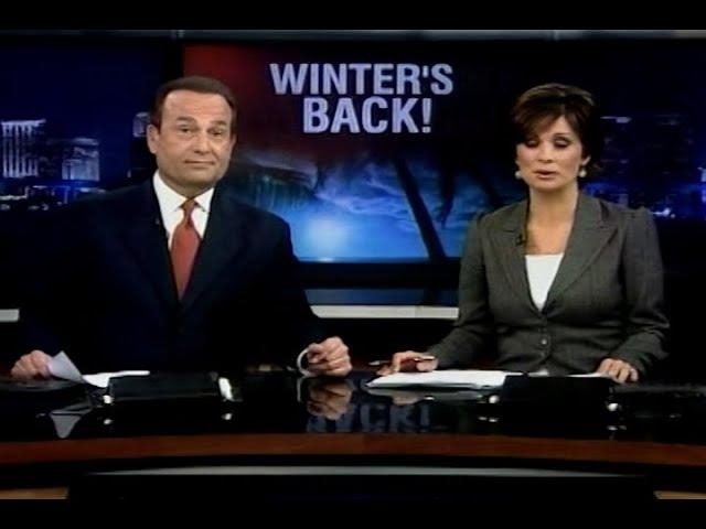 WFOR TV CBS 4 News at 11pm Miami January 25, 2007