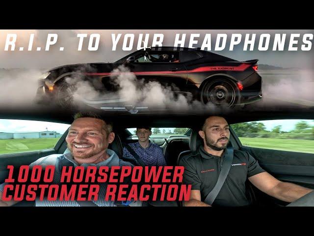 FATHER x SON Reaction to 1,000 HP Camaro | The EXORCIST by Hennessey