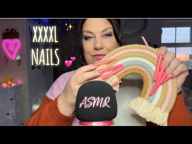 ASMR / Unplanned Triggers SUPER Long Nails!