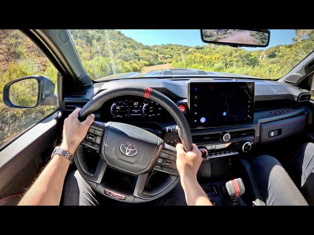 2024 Toyota Tacoma TRD Pro - POV First Impressions Off-Road