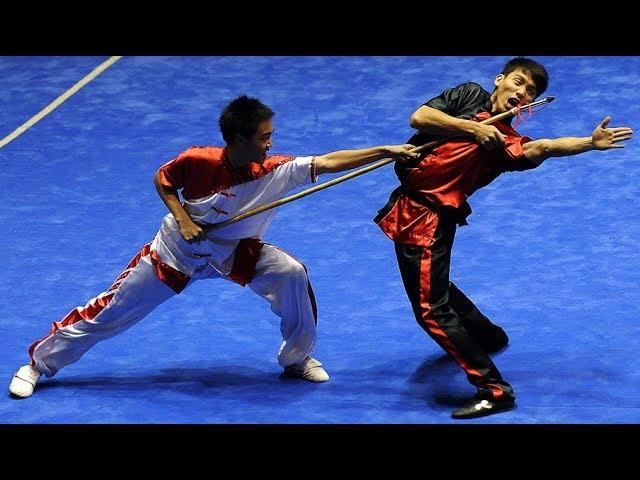 National Wushu Taolu Championship 2016 Wu Xiaolong vs Shi Longlong 1st Place