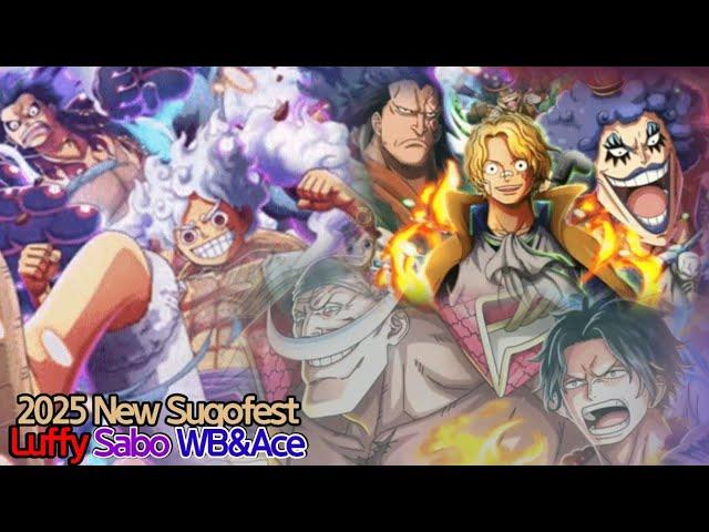 원트크 OPTC - 연말연시 스고페스 2025 #1 New Sugofest Luffy Sabo WB&Ace Super sugofest スゴフェス