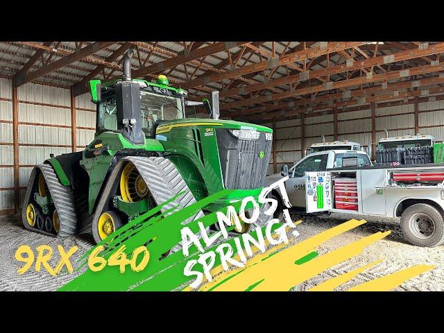 Service call on a John Deere 9RX 640, shop projects, new tool boxes, & a visit to my favorite s680!