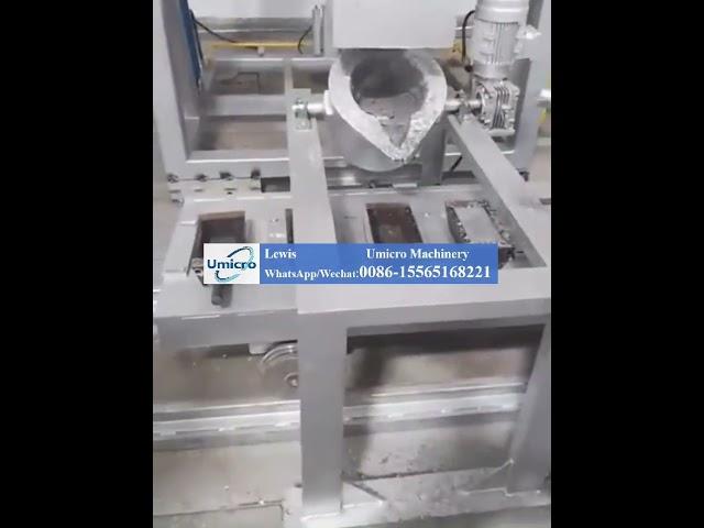 Tellurium and other precious metals melting and casting furnaces Natural gas molten aluminum dumping