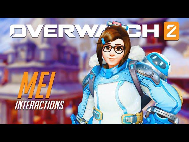 Overwatch 2 - All Mei Interactions