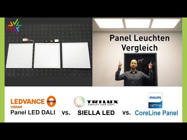 Vergleich und Test: LED Panel Leuchten für Rasterdecken - Die beste Deckenleuchte für Ihr Büro