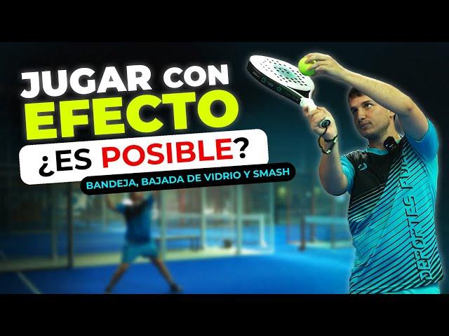 ¿SMASH CON EFECTO?  CUÁNDO CORTAR LA BOLA  Adan Ponce | Alto Padel