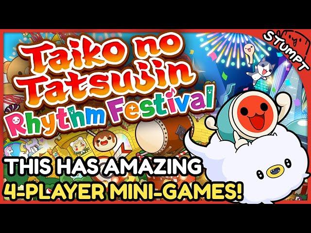 THIS HAS 4-PLAYER?! - Taiko no Tatsujin Rhythm Festival