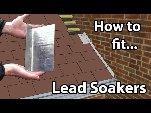 How to fit Lead Soakers - Lead soakers for a Wall or Chimney stacks