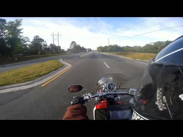 ride to the north FL coast 95 1100 shadow ace