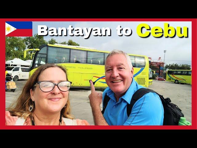 Bantayan  Island to Cebu City, Travel day in the Philippines