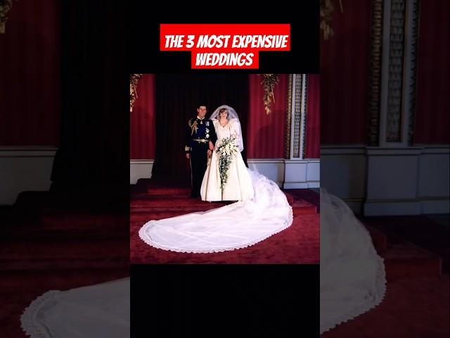 The 3 Most Expensive Weddings in the World and Their Fates #story #shorts