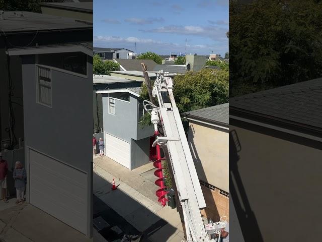 Telephone Poles Removal by ATT on Balboa Island, California