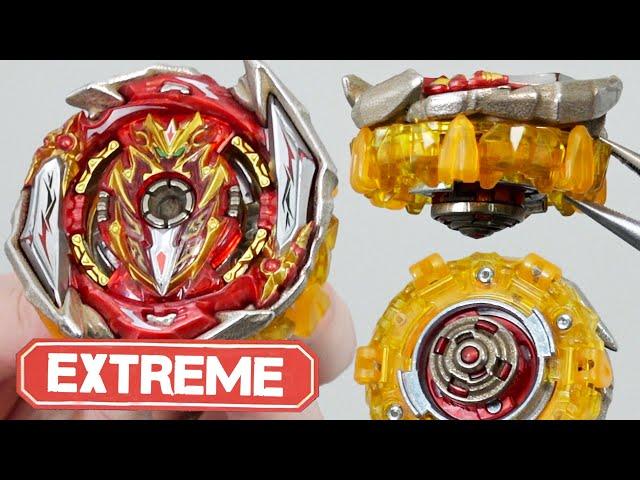 HEAVY METAL 125g TANK ACHILLES! | Epic Infinite Achilles Sword/Shield Mod | Beyblade Burst Sparking