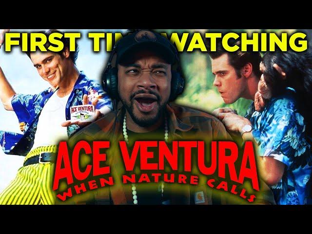 Filmmaker reacts to Ace Ventura: When Nature Calls (1995) for the FIRST TIME!