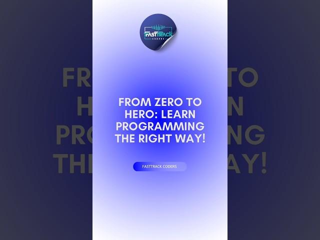 Want to Learn Programming FAST? Watch This! Tag a friend who wants to learn programming! 